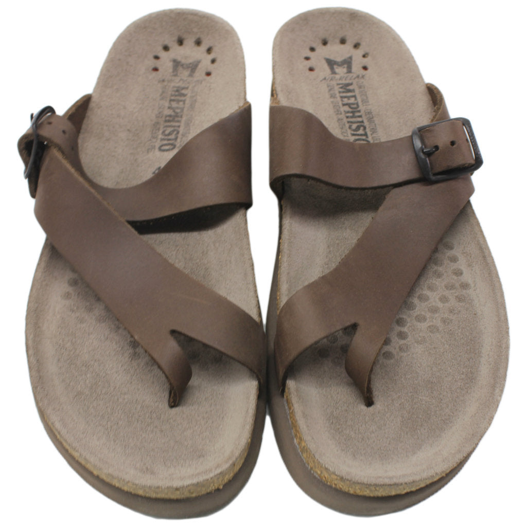 Mephisto Helen Dark Brown Womens Sandals - UK 7.5