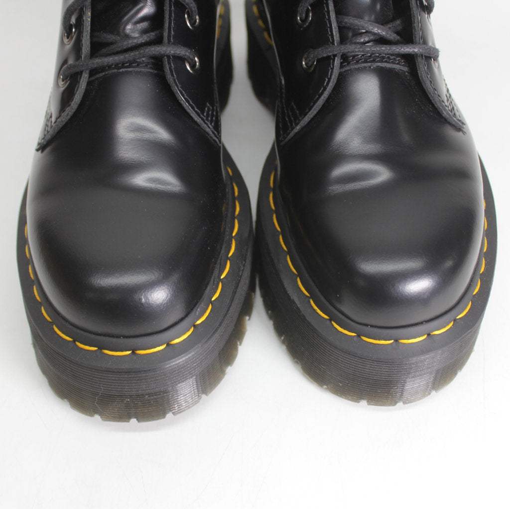 Dr. Martens Jadon Black Unisex Leather Mid-calf 8-eye Boots - UK 6