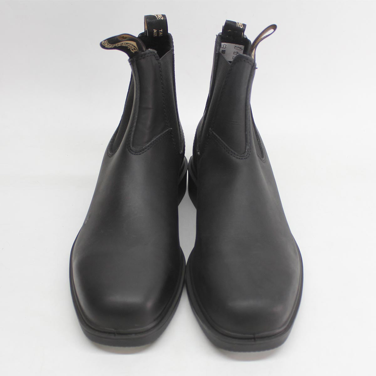 Blundstone 063 Black Unisex Leather Slip On Square toe Chelsea Boots