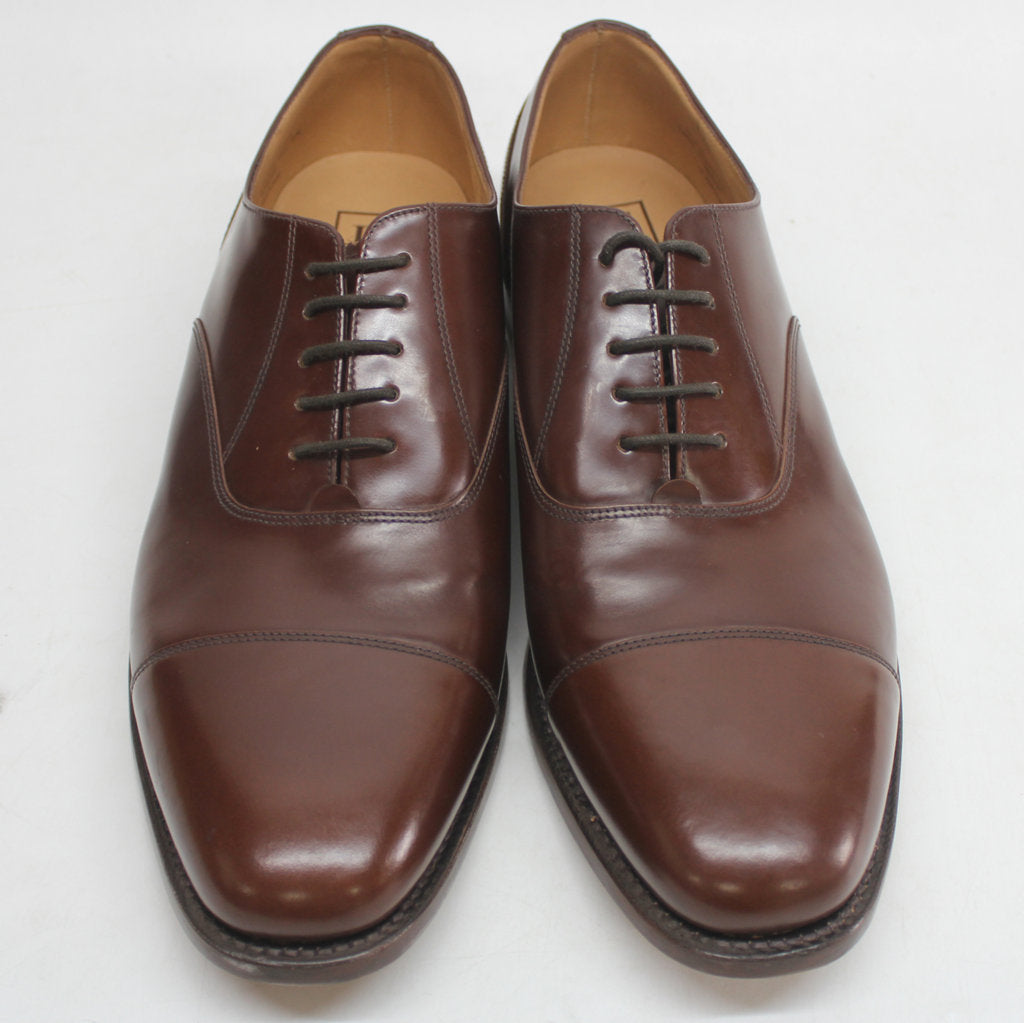 Loake 200 Brown Mens Leather Oxford Formal Smart Lace-up Shoes - UK 10.5