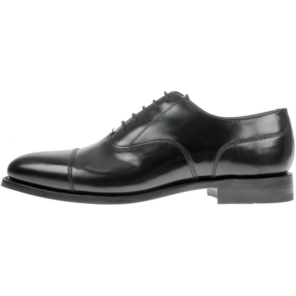 Loake 200 Black Mens Leather Oxford Formal Smart Lace-up Shoes - UK 8.5