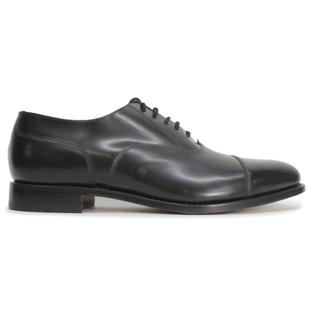 Loake 200 Black Mens Leather Oxford Formal Smart Lace-up Shoes - UK 10