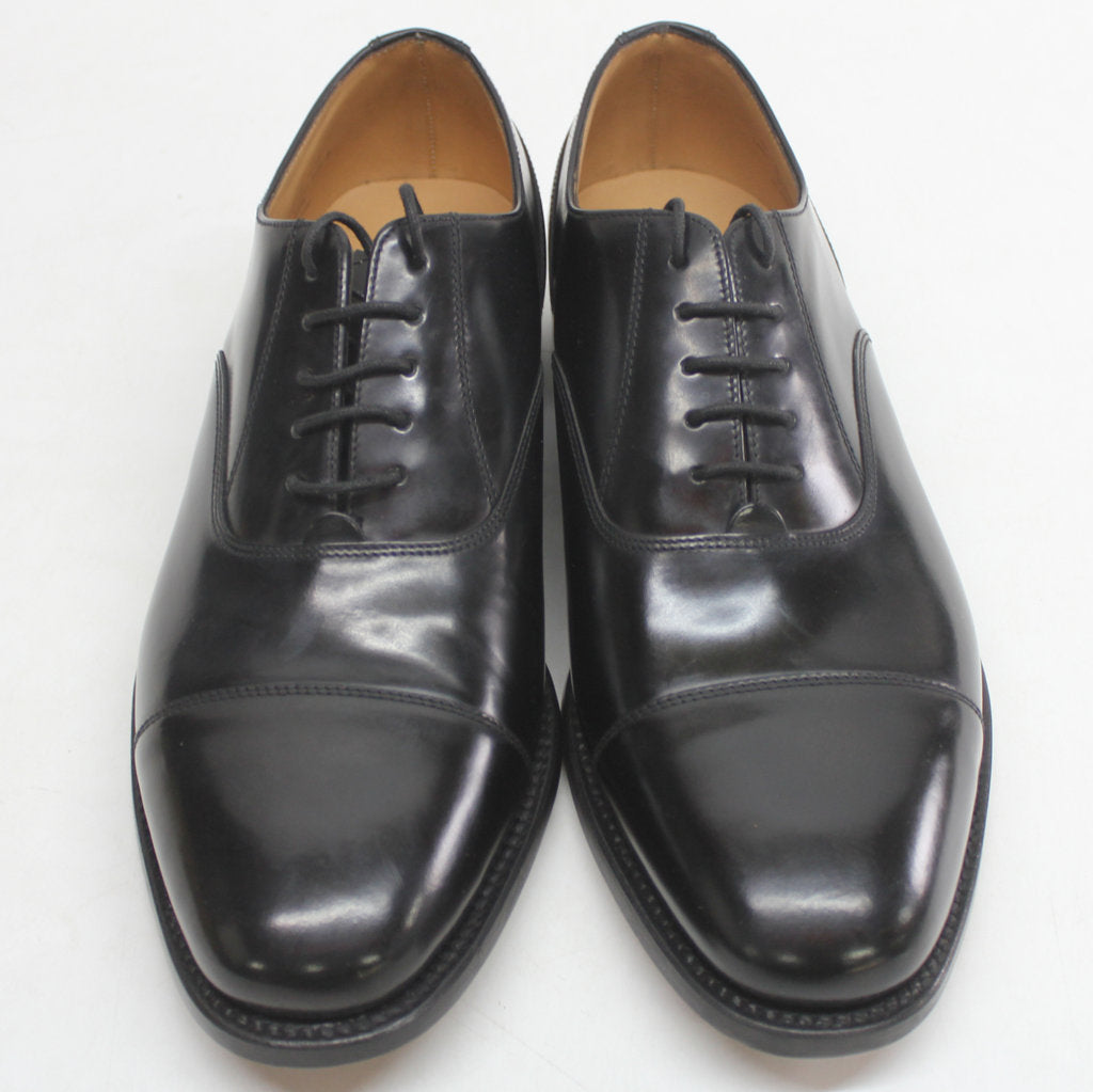 Loake 200 Black Mens Leather Oxford Formal Smart Lace-up Shoes - UK 7