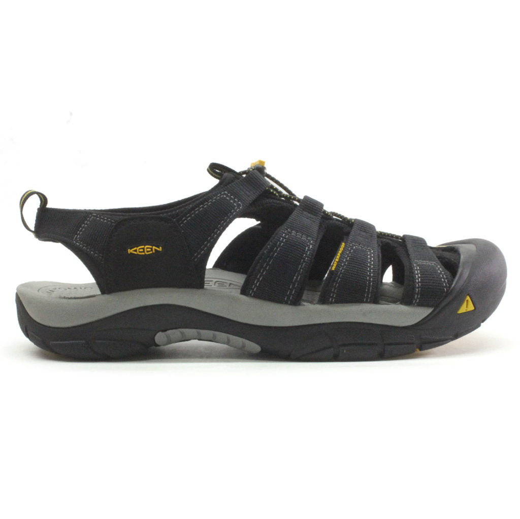 Keen Newport H2 Black Mens Closed-Toe Hiking Trail Outdoor Sporty Sandals - UK 11