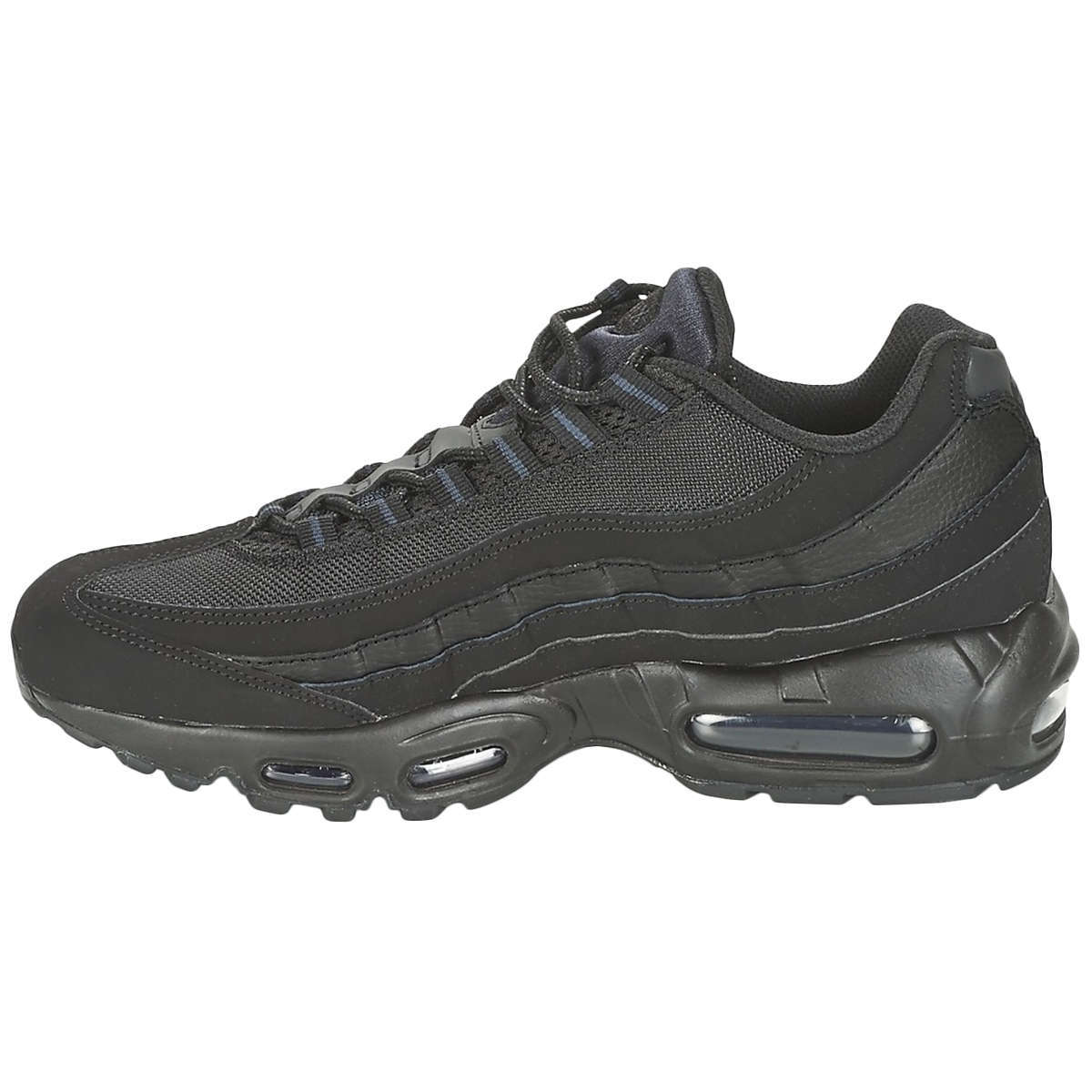 Nike air max 95 trainer clearance black / aluminum / anthracite