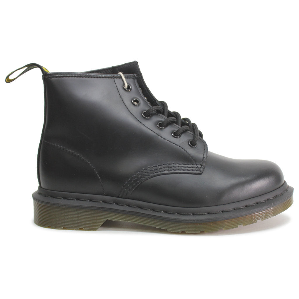 Dr. Martens Unisex Boots 101 Casual Lace-Up Ankle Combat Smooth Leather - UK 6