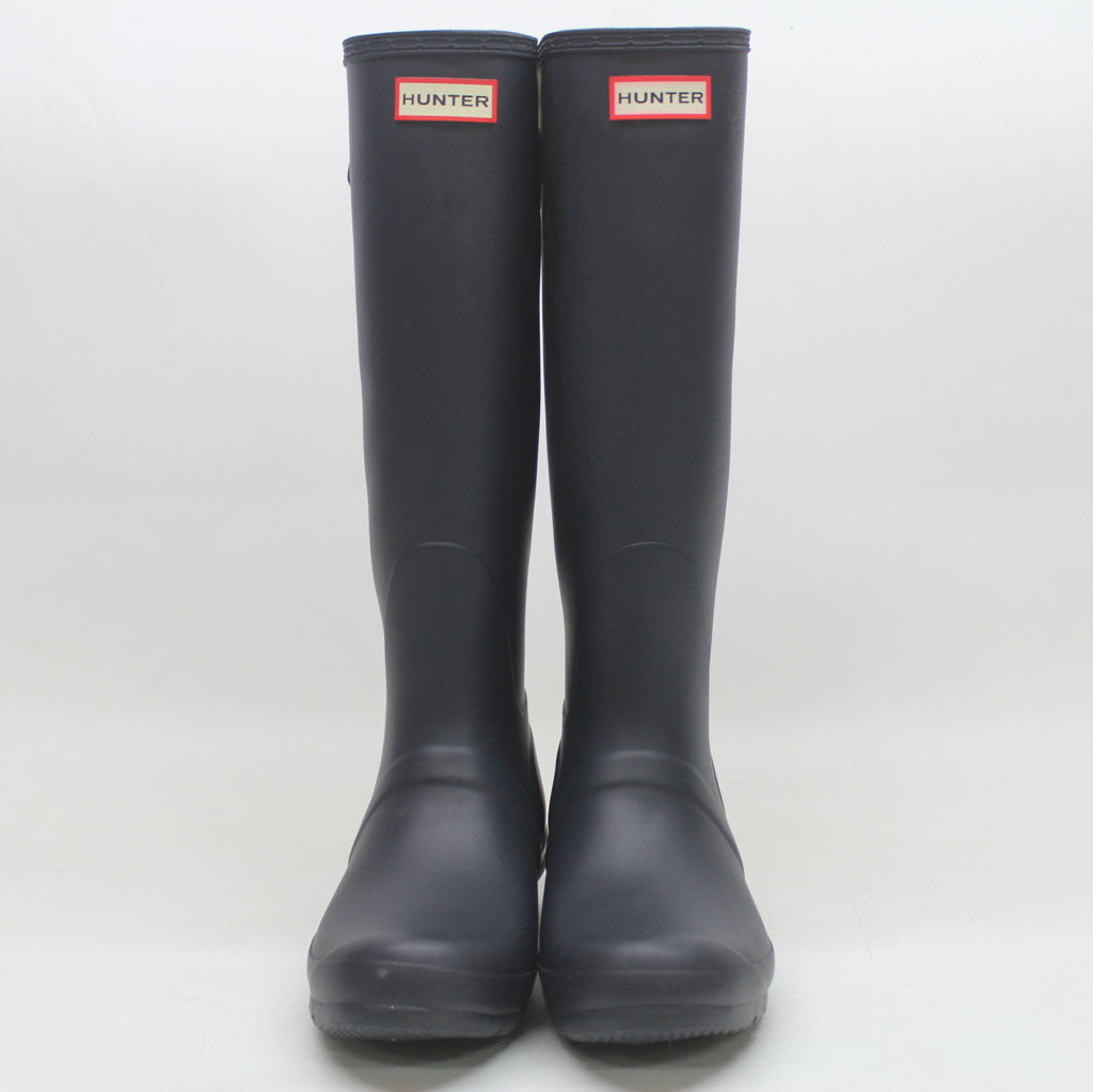 Hunter Womens Boots Original Tall Adjustable Wellington Rain Rubber - UK 7