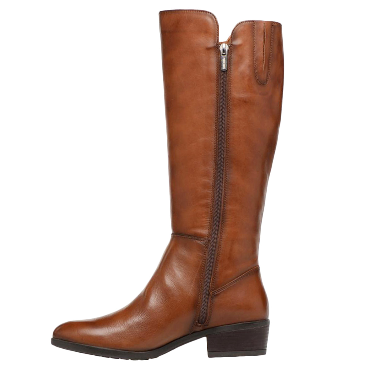 Pikolinos Womens Boots Daroca High-profile Knee-High Zip-Up Leather - UK 6-6.5