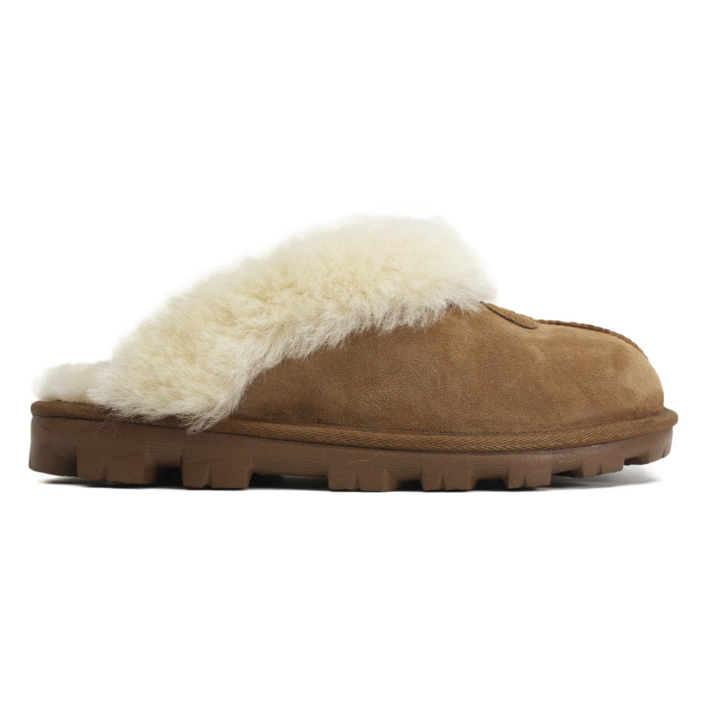 Ugg Australia Womens Sandals Coquette Warm Open-Back Sheepskin - UK 5