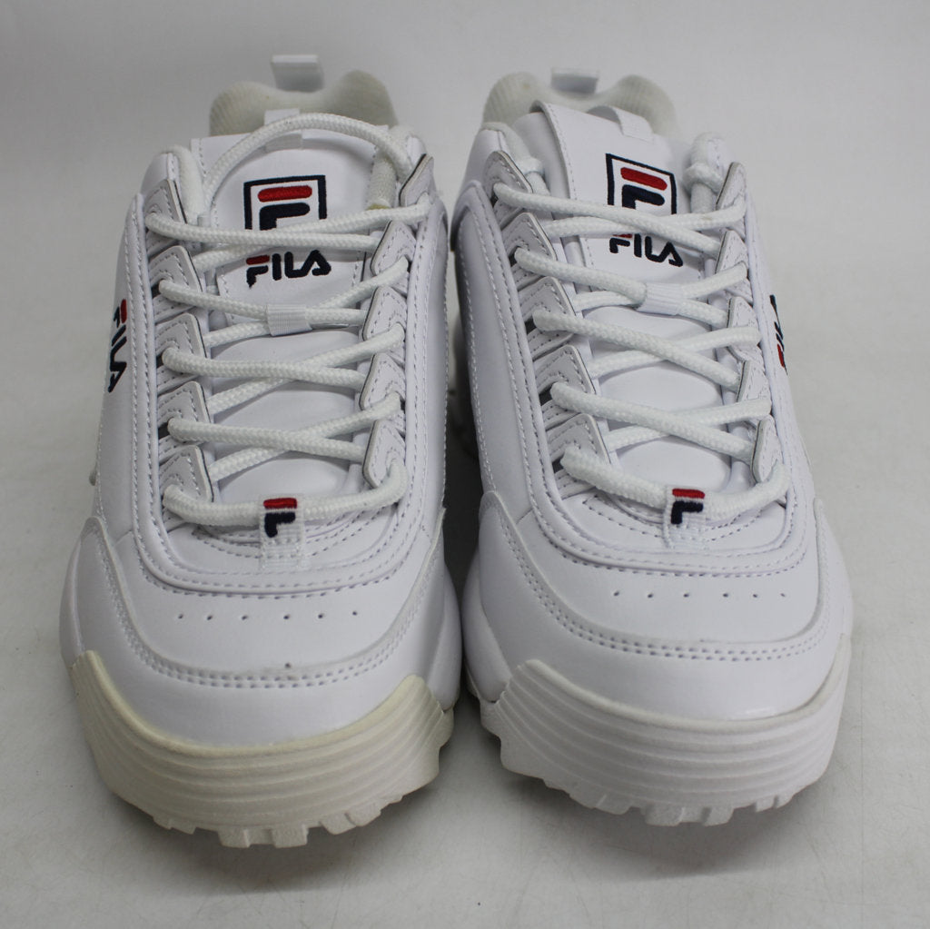 Fila Youth Trainers Disruptor II Sports Low-Top Lace-Up Synthetic - UK 5.5