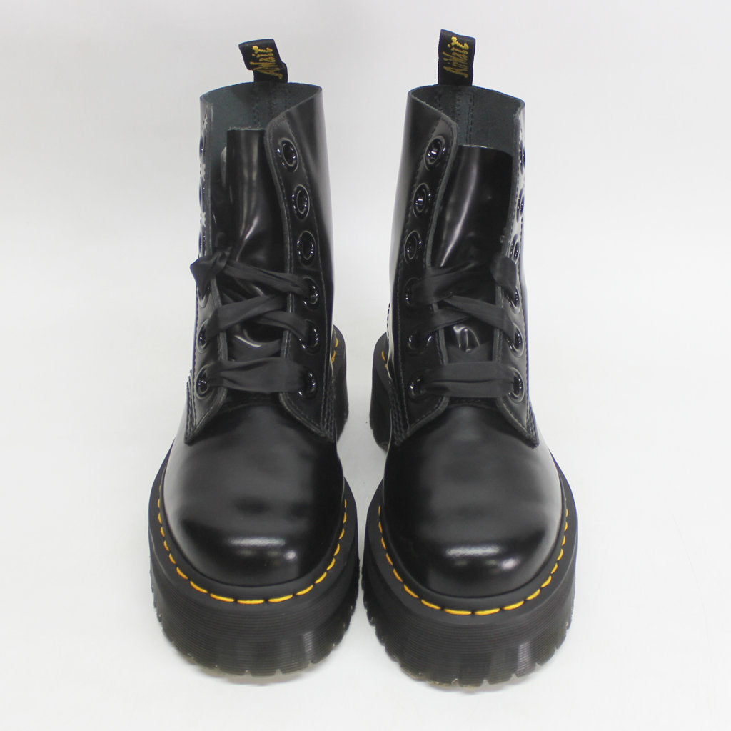 Dr.Martens Womens Boots Molly Casual Ankle Platform Leather - UK 5