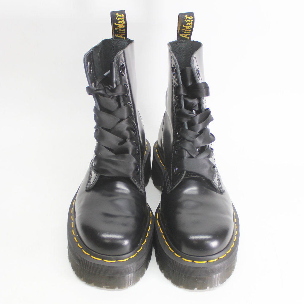 Dr.Martens Womens Boots Molly Casual Ankle Platform Leather - UK 6