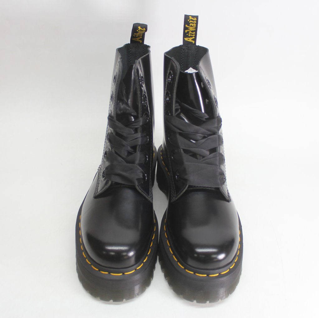 Dr.Martens Womens Boots Molly Casual Ankle Platform Leather - UK 7