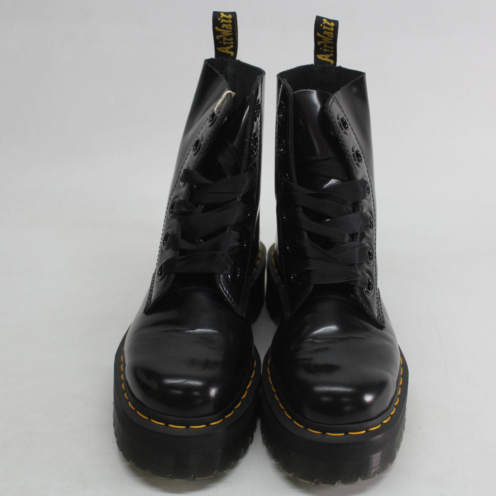 Dr.Martens Womens Boots Molly Casual Ankle Platform Leather - UK 8