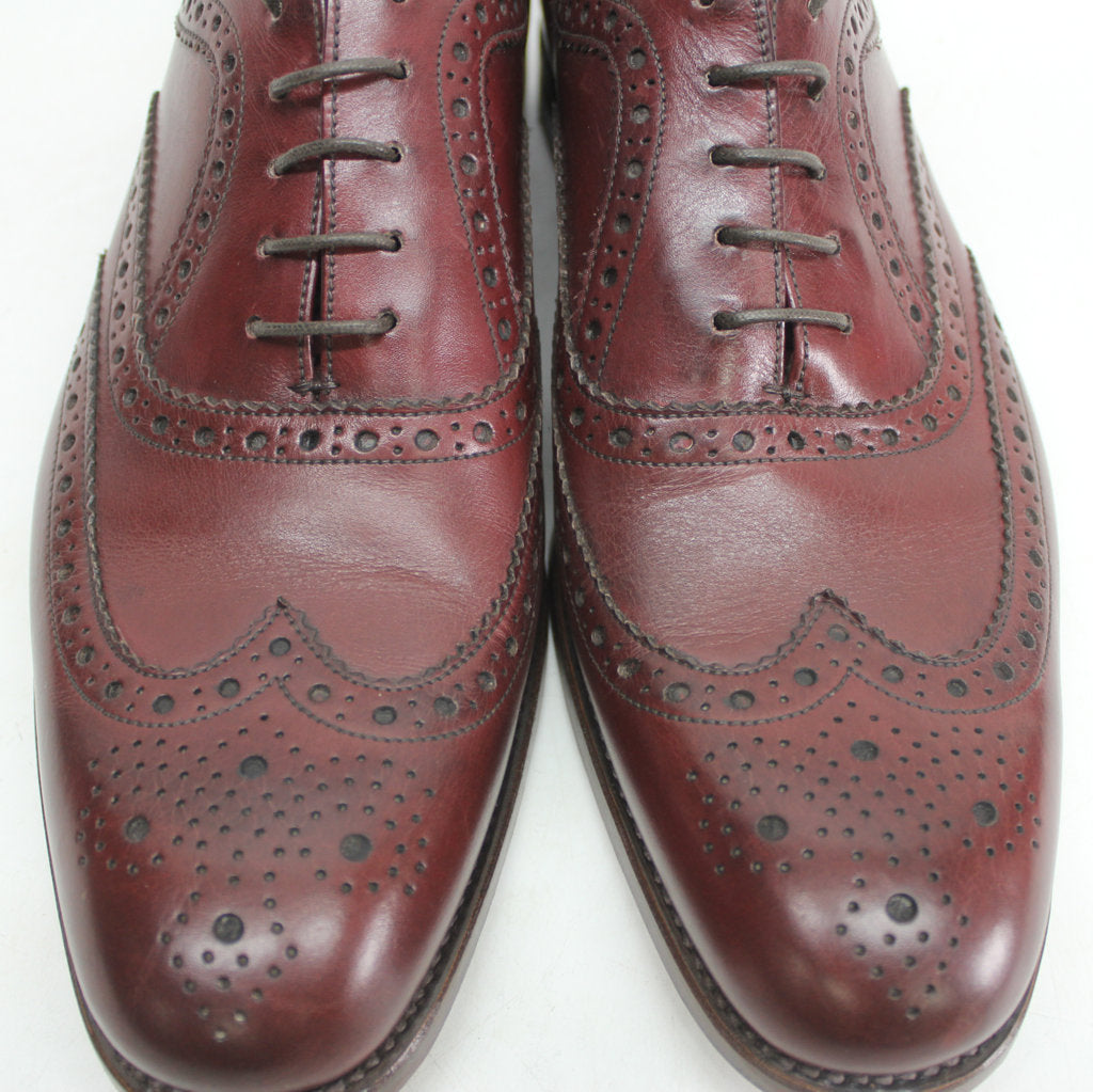 Loake Mens Shoes Fearnley Brogue Wingtip Lace-Up Oxford Leather - UK 9.5