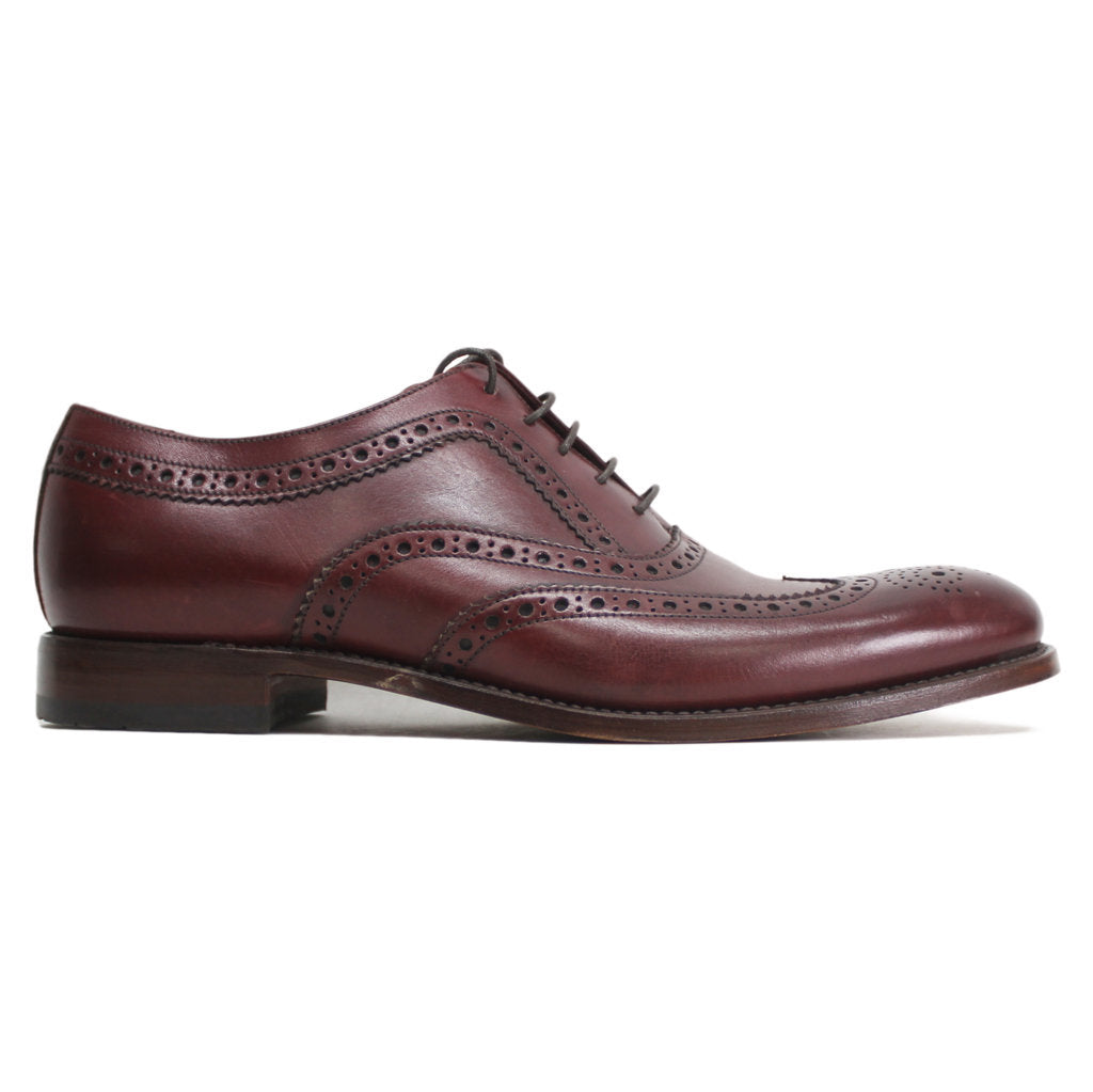 Loake Mens Shoes Fearnley Brogue Wingtip Lace-Up Oxford Leather - UK 9.5