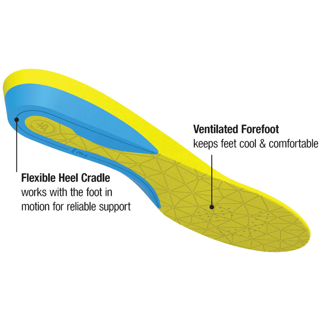 Super Feet Flex Thin Insole Unisex#color_black