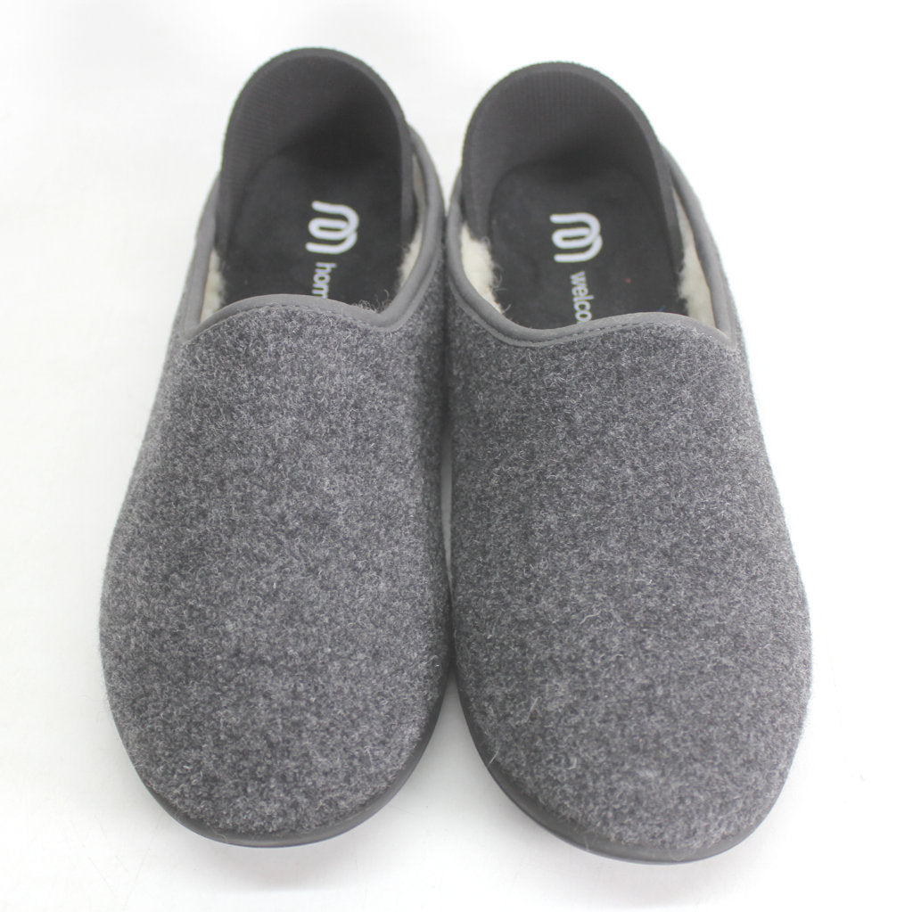 Mahabis Classic MC-F-44-DG-SB-A5 Unisex Slippers Larvik Dark Grey - UK 9.5