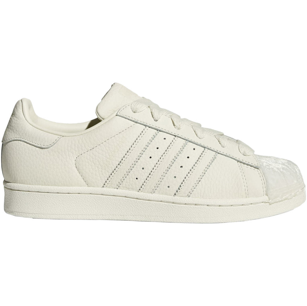 Adidas Womens Trainers Superstar Classic Low-Top Sneakers Leather Textile - UK 4