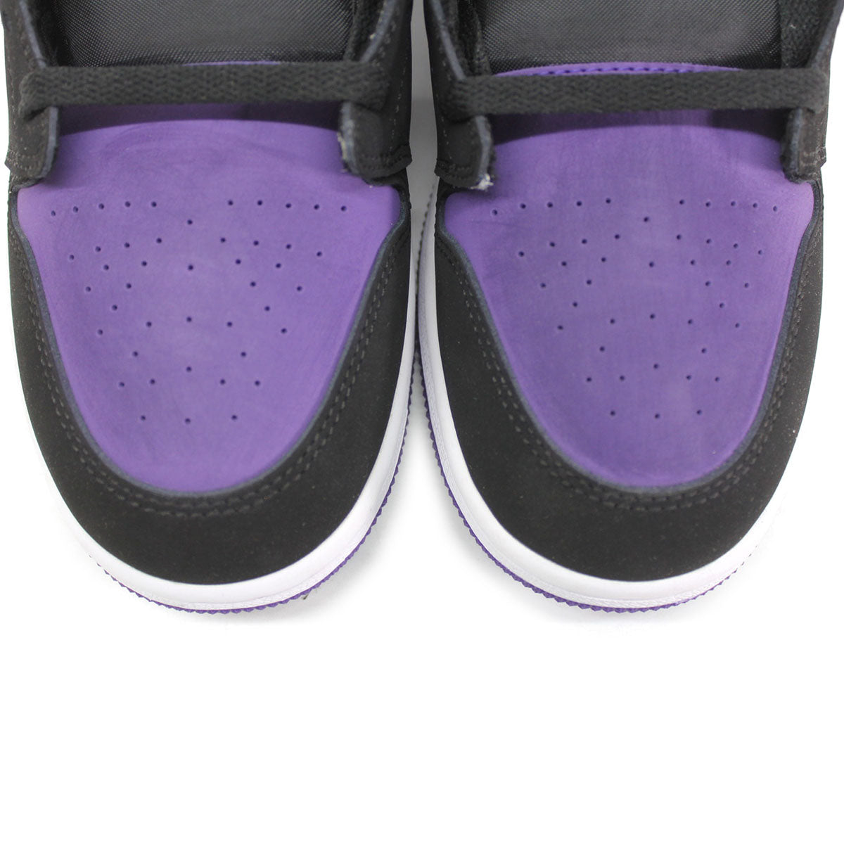 Jordan Youth Air Jordan 1 Low Leather Textile Trainers - UK 6