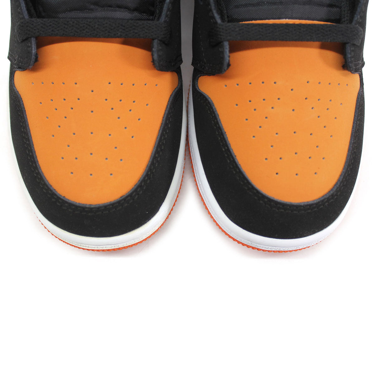 Jordan Youth Air Jordan 1 Low Leather Textile Trainers - UK 5