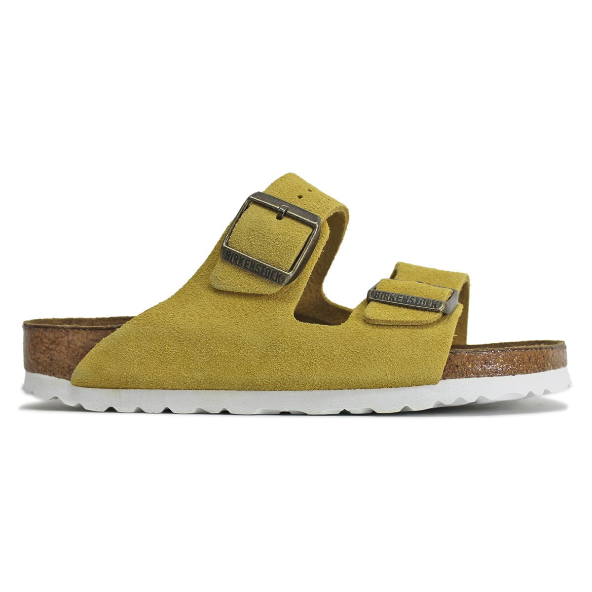 Birkenstock Unisex Sandals Arizona Soft Footbed Open-Back Unisex Unisex Suede - UK 4.5