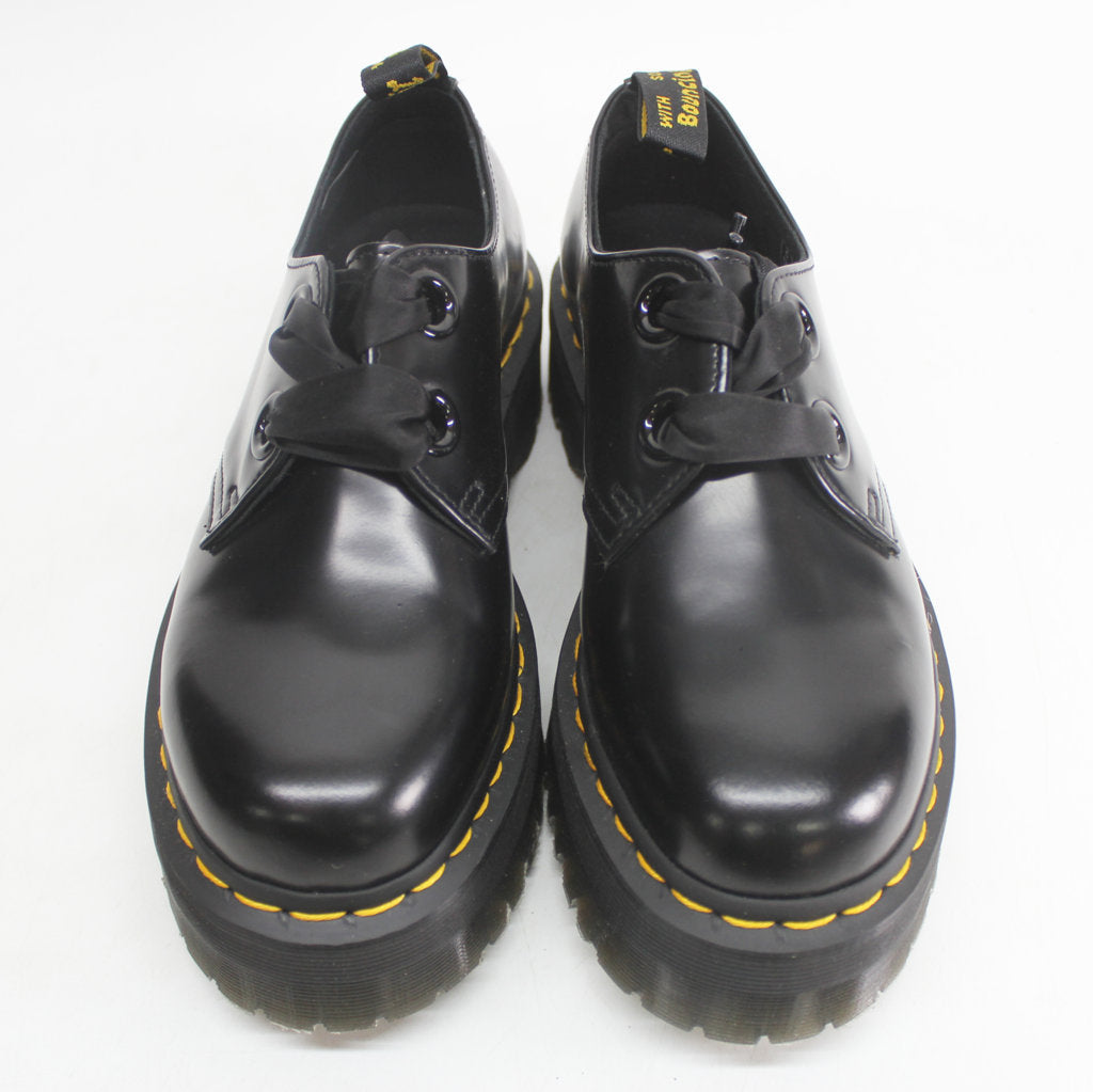 Dr.Martens Womens Shoes Holly Casual Platform Lace-Up Leather - UK 5