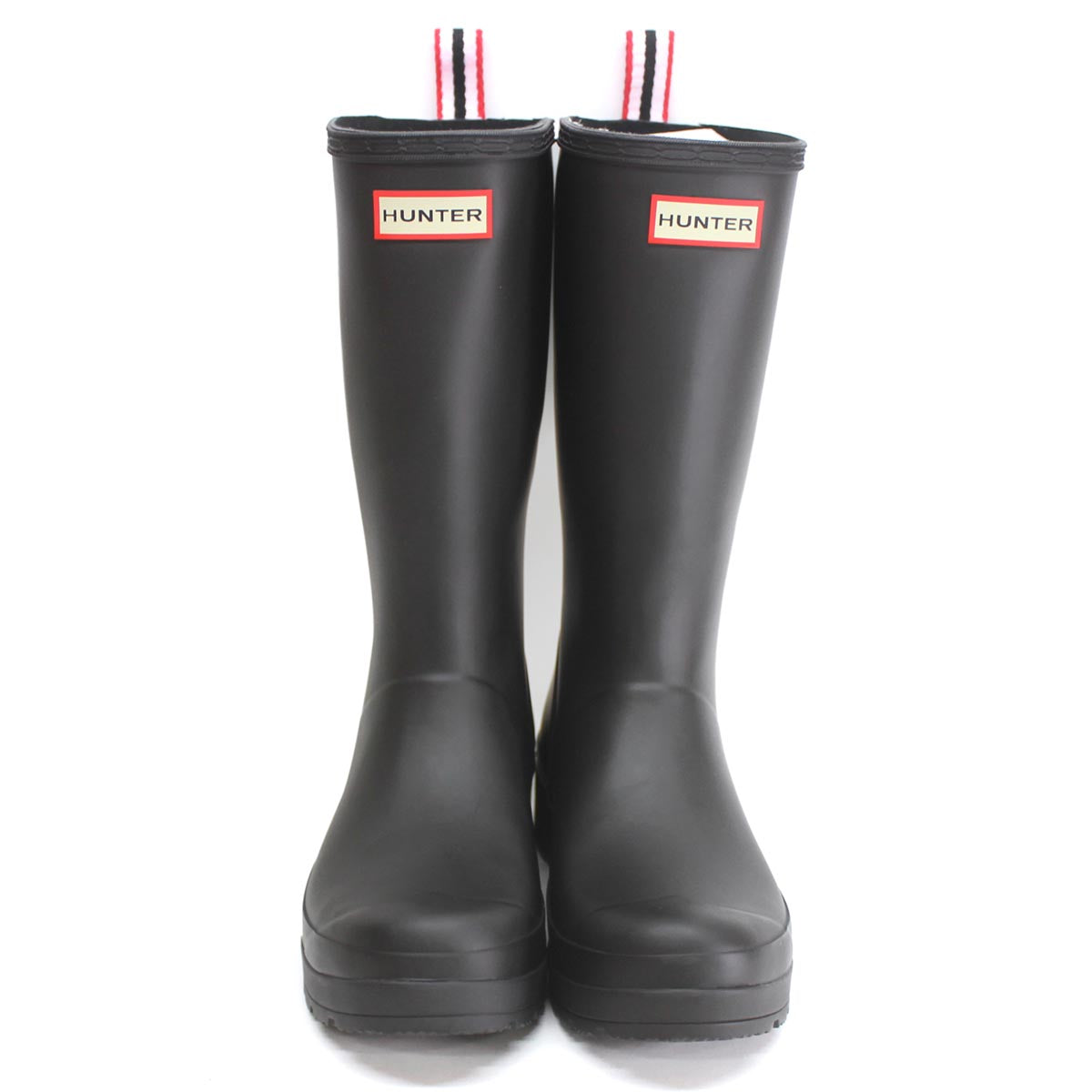 Hunter Womens Boots Original Play Tall Wellington Wedge Wellies Rubber - UK 5