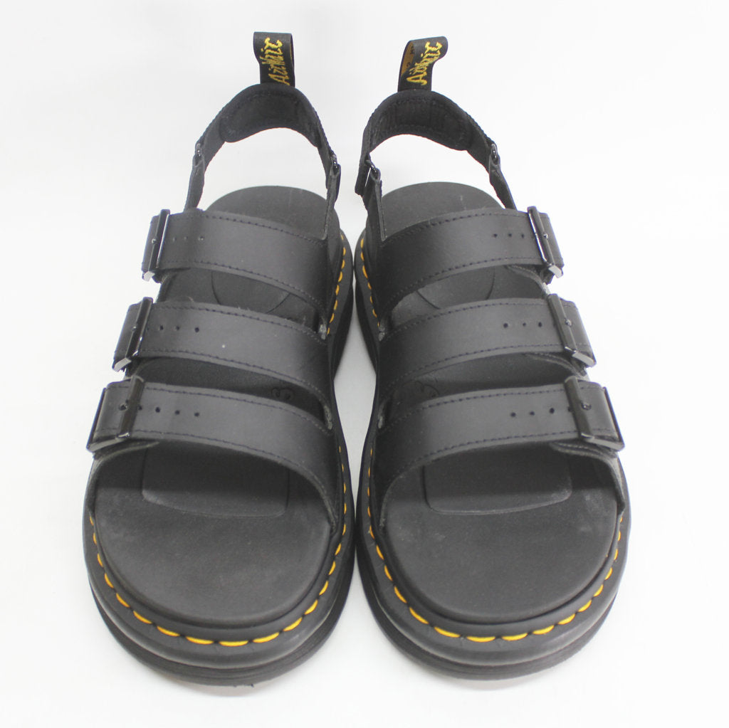 Dr.Martens Mens Sandals Soloman Casual Strappy Buckles Slingbacks Hydro Leather - UK 9.5