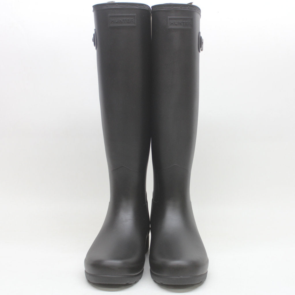 Hunter Womens Boots Original Refined WF Casual Buckle Wellington Rubber - UK 6