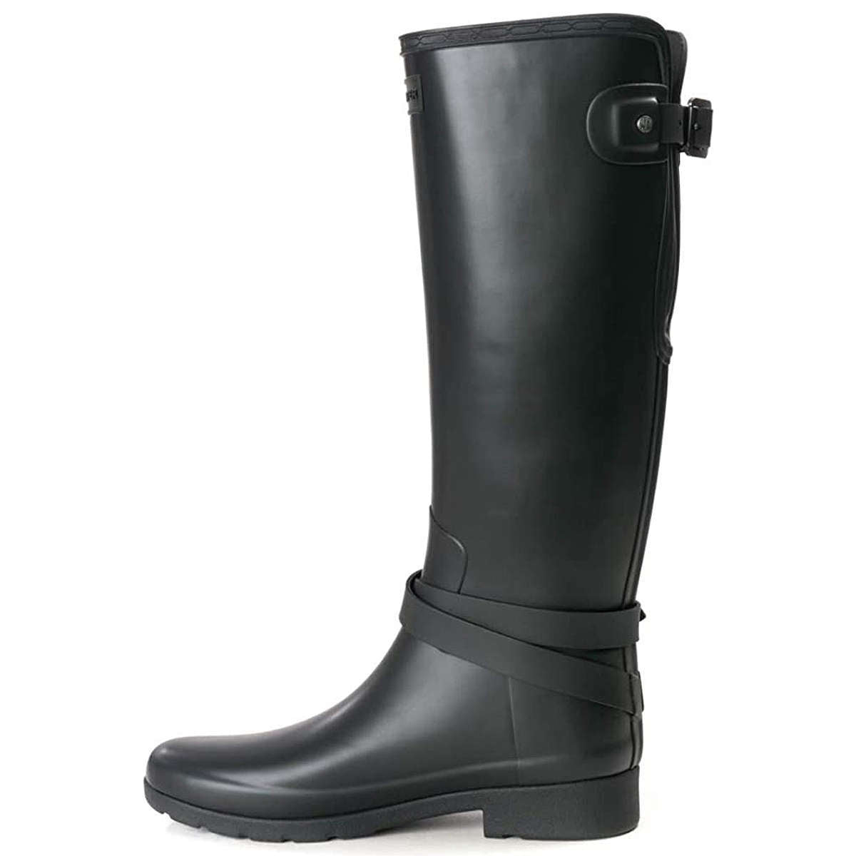 Refined adjustable back knee sales high waterproof rain boot