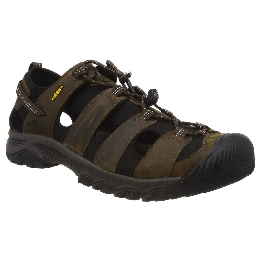 Keen Mens Sandals Targhee III Outdoor Lace-Up Leather Synthetic Textile - UK 10