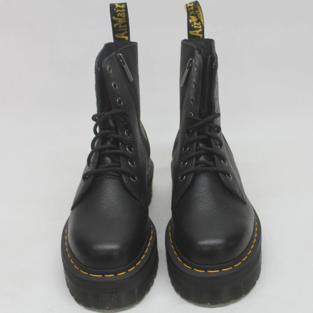 Dr. Martens Unisex Boots Jadon III Casual Lace-Up Goodyear-Welt Pisa Leather - UK 6.5