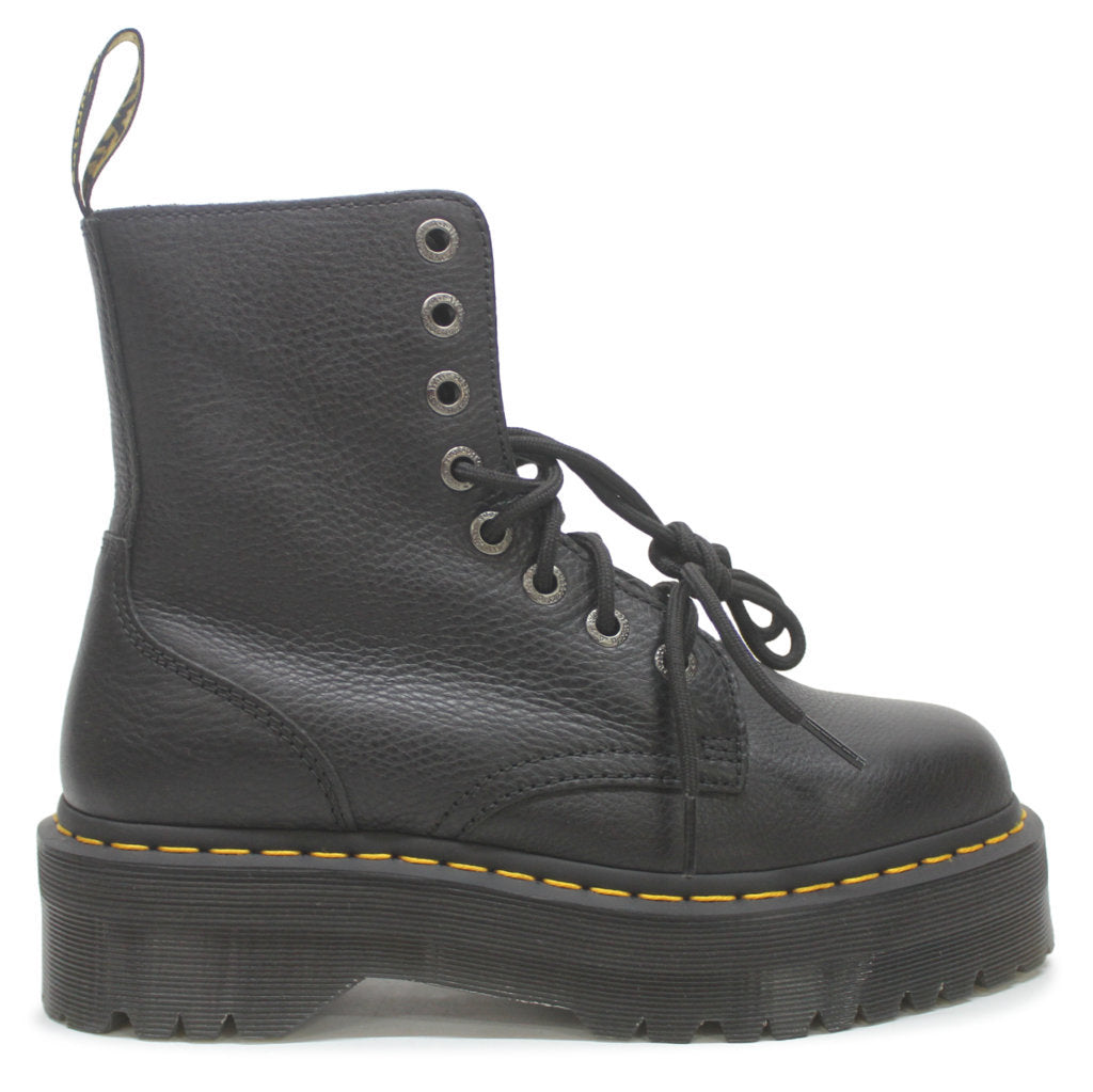 Dr. Martens Unisex Boots Jadon III Casual Lace-Up Goodyear-Welt Pisa Leather - UK 6.5