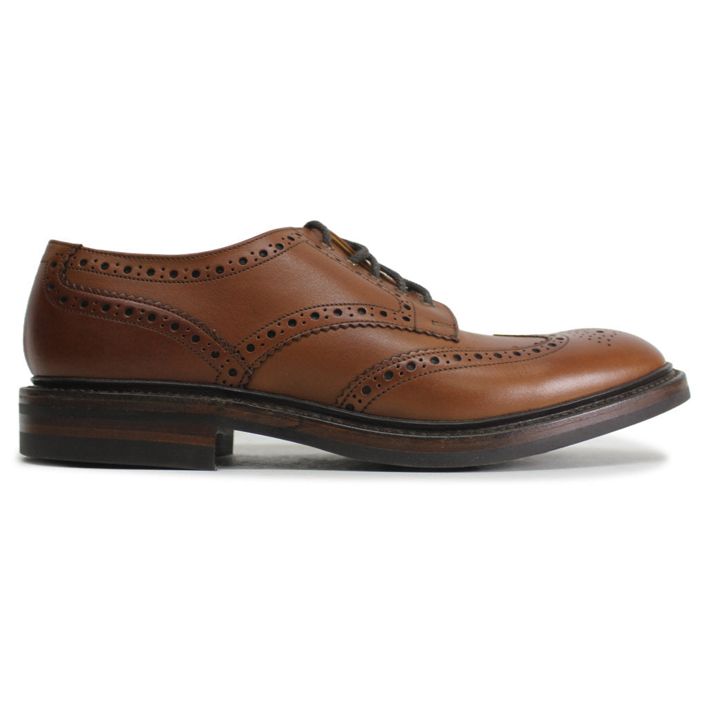 Loake Mens Shoes Chester Casual Low-Profile Goodyear-Welt Lace-Up Leather - UK 9