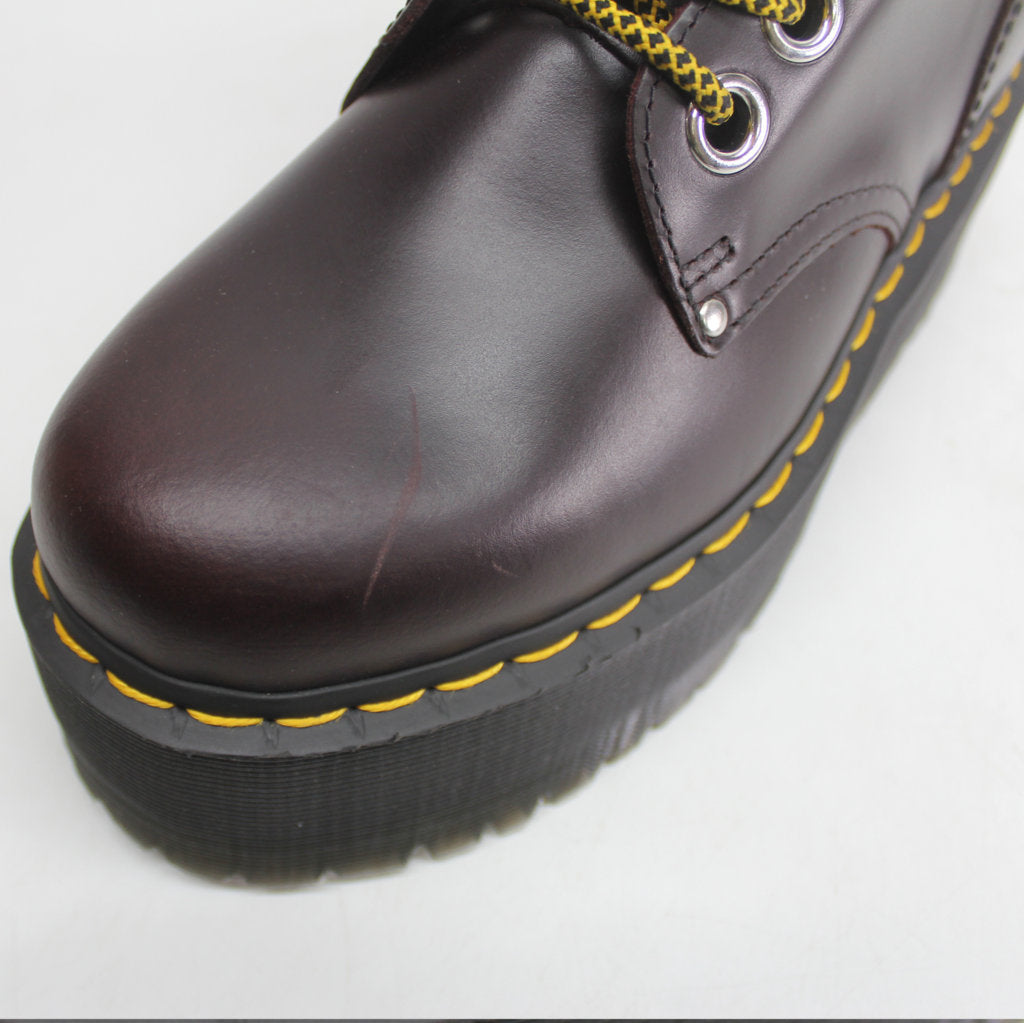 Dr. Martens Womens Boots Jadon Max Lace-Up Ankle Goodyear-Welt Leather - UK 6