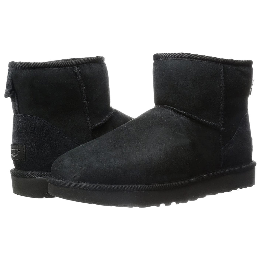 Ugg Australia Womens Boots Classic Mini II Casual Pull-On Ankle Suede - UK 6