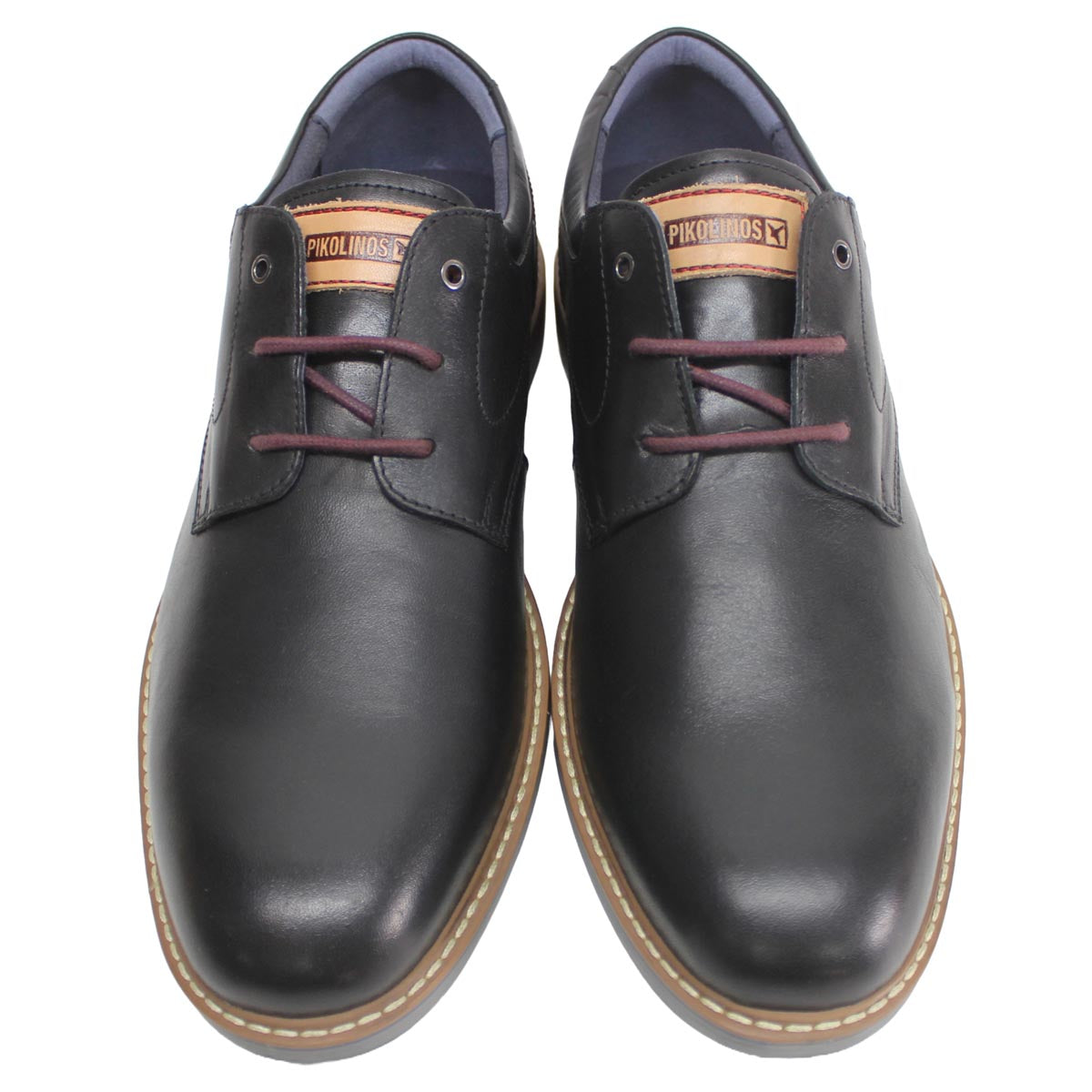 Pikolinos Mens Shoes Avila Casual Lace-Up Low-Profile Leather - UK 8