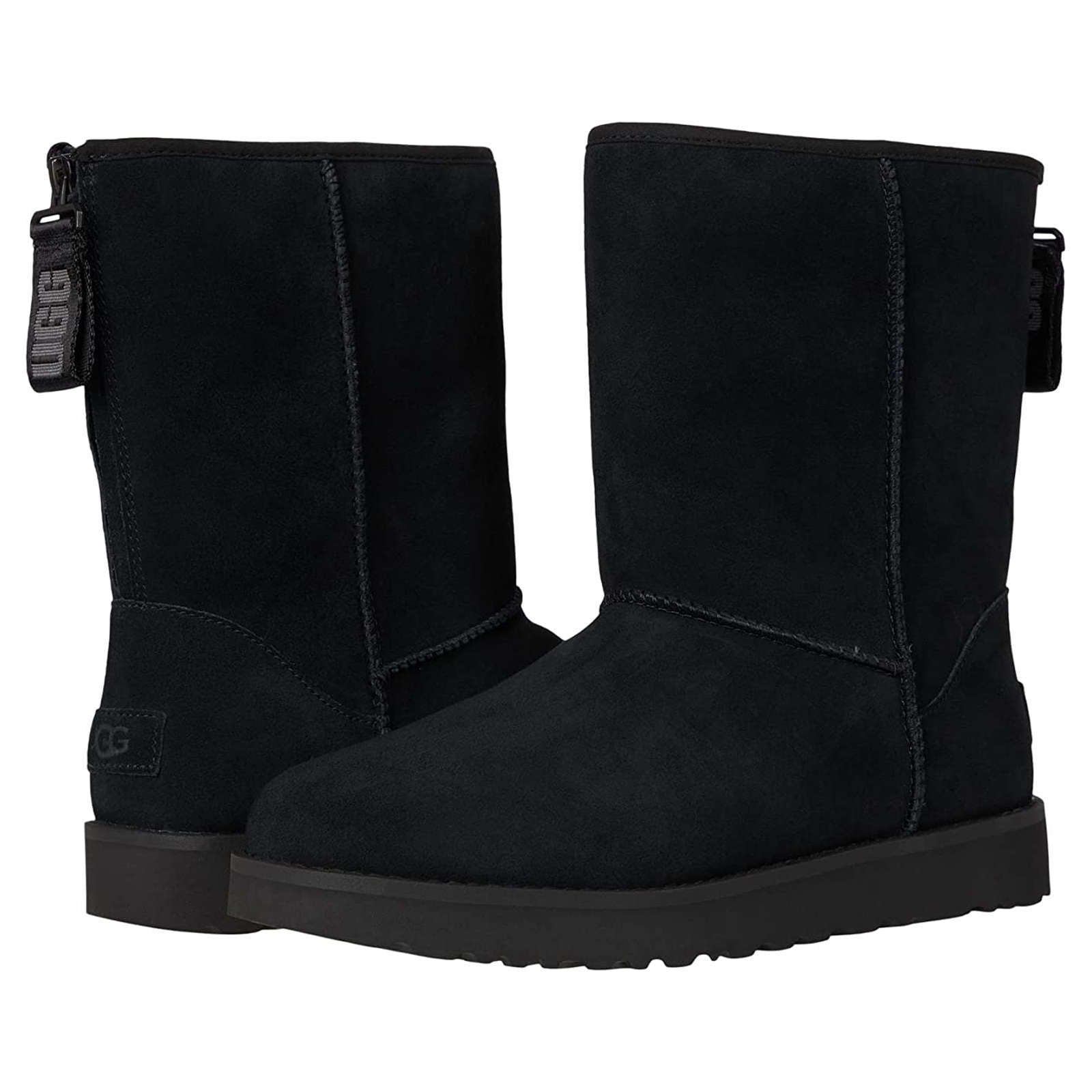 Grey uggs clearance with zipper