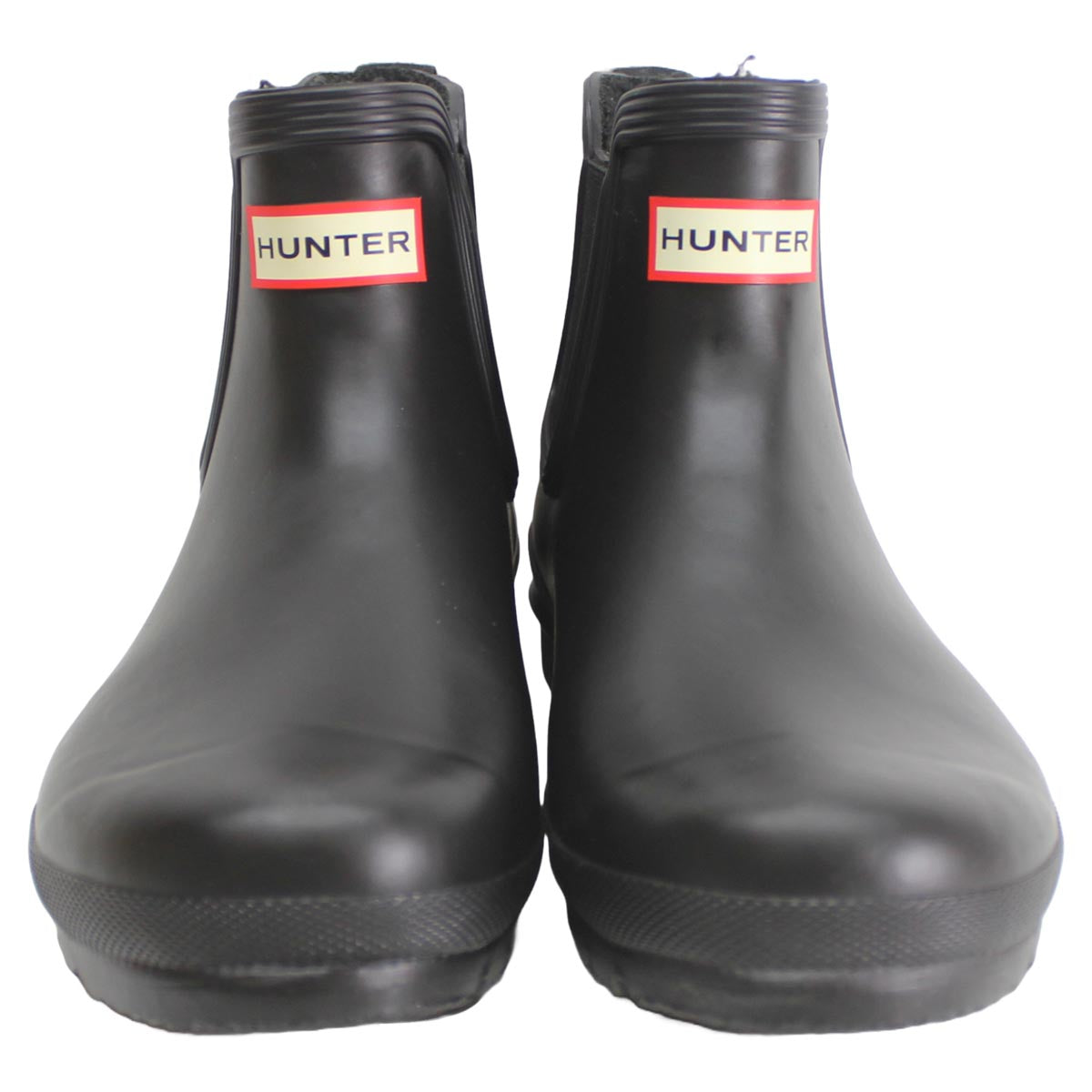 Hunter Womens Boots Original Insulated Chelsea Casual Pull-On Elastic Rubber - UK 6