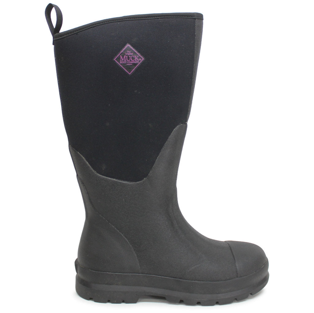 Muck Womens Boots Chore Tall Casual Pull-On Wellington Rubber Textile - UK 7