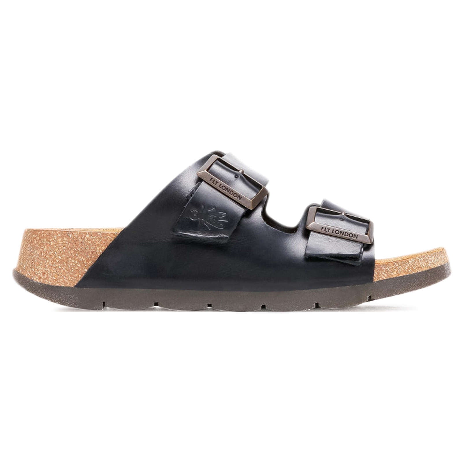 Fly London CAJA721FLY Leather Womens Sandals#color_black