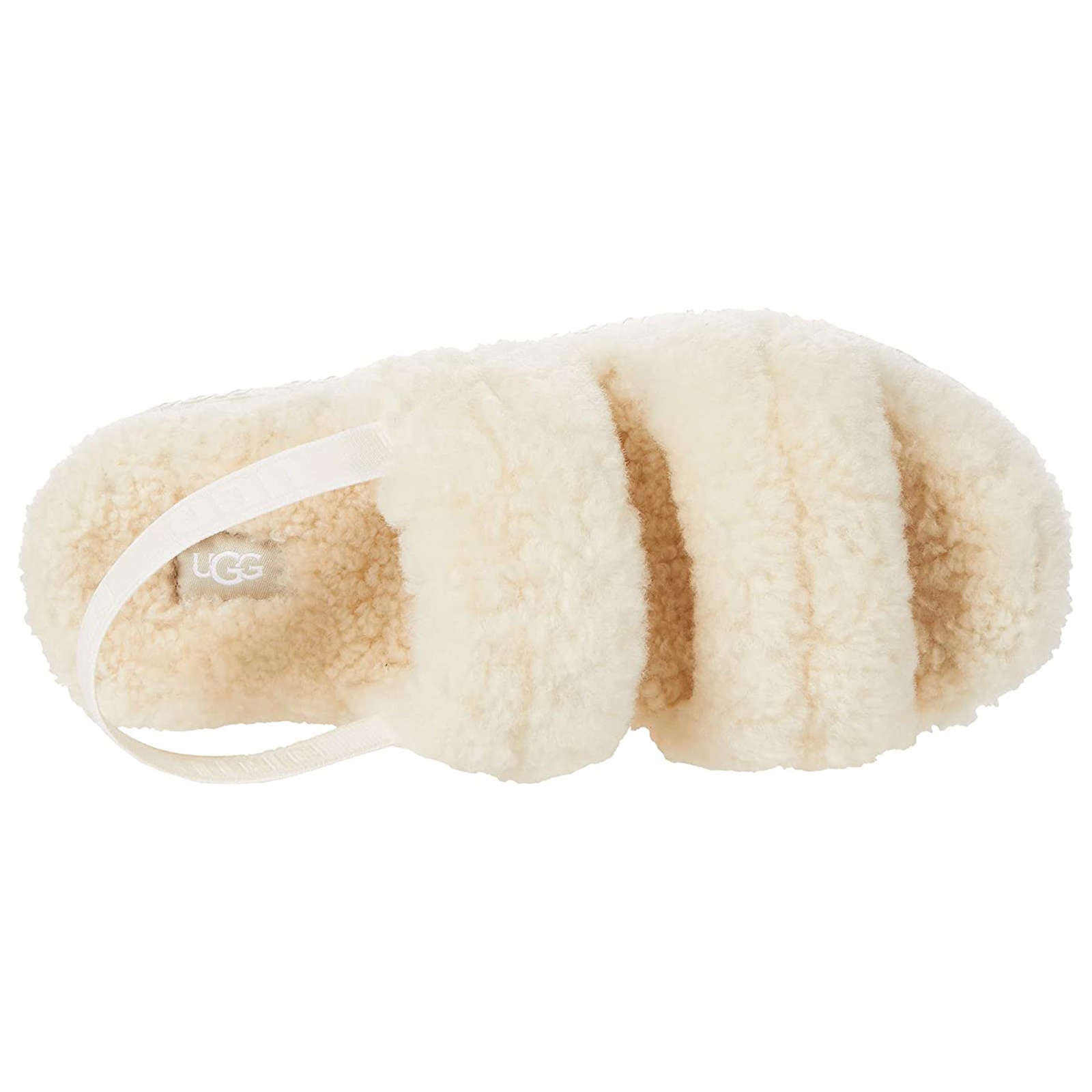 Ugg shearling hot sale slide sandals