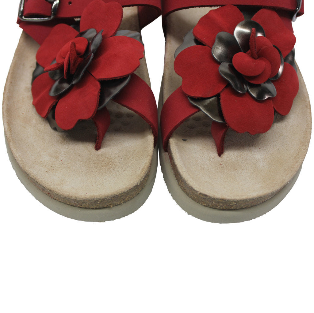 Mephisto Helen Flower P5133515 Nubuck Womens Sandals - UK 6.5