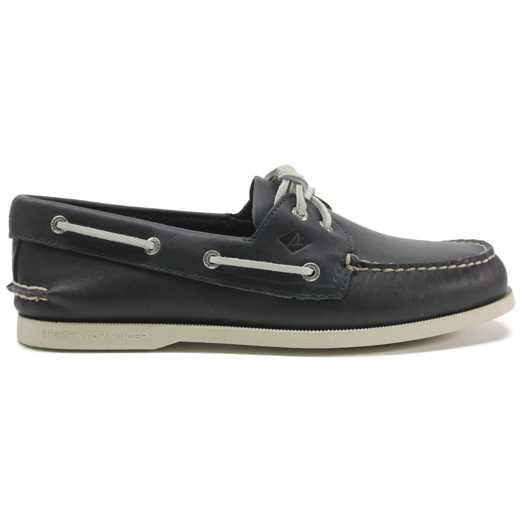 Sperry Mens Shoes Authentic Original 2-Eye Casual Lace-Up Low-Profile Leather - UK 7.5