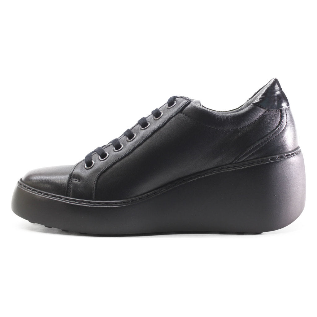 Fly London DILE450FLY Leather Womens Trainers#color_black