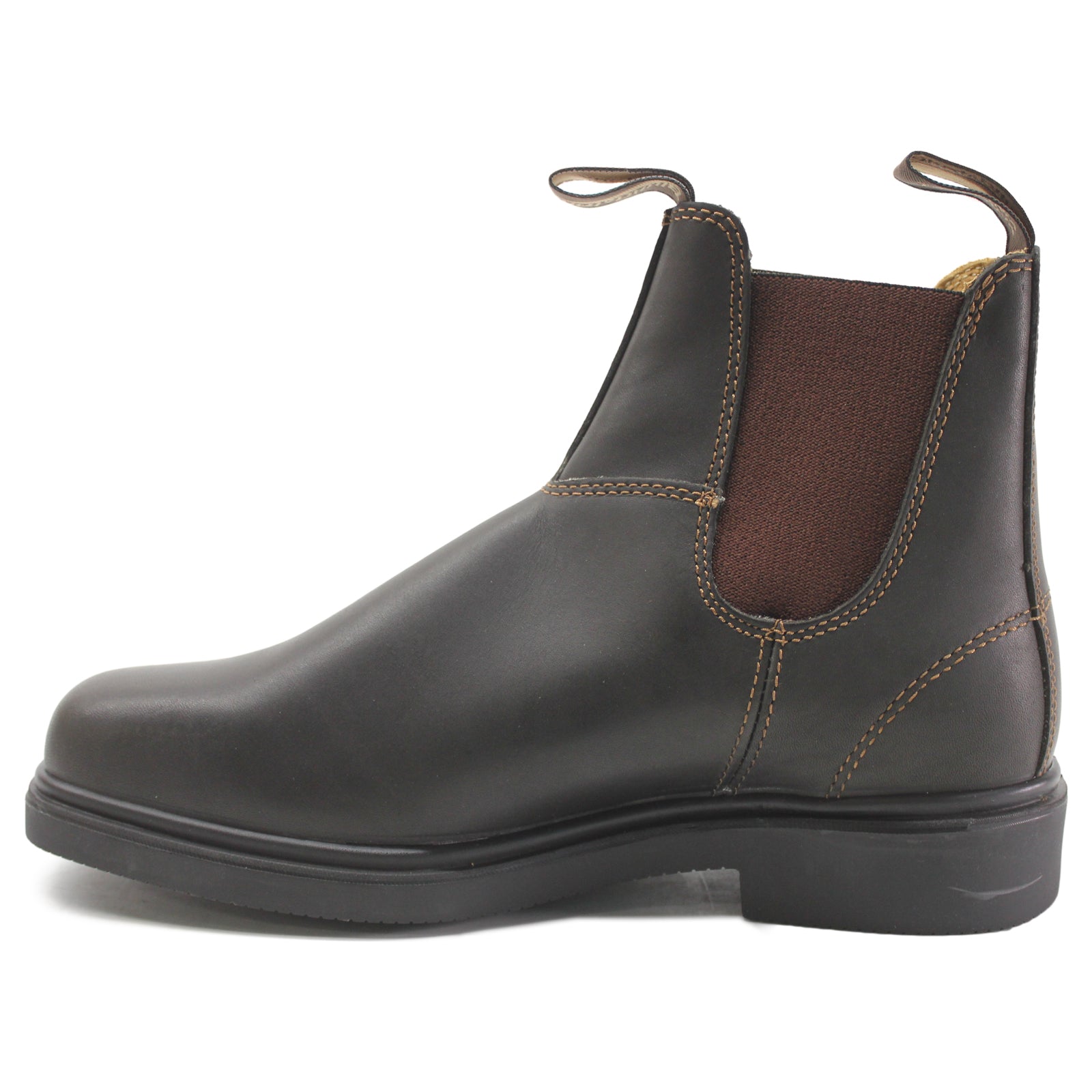 067 Water Resistant Leather Unisex Chelsea Boots