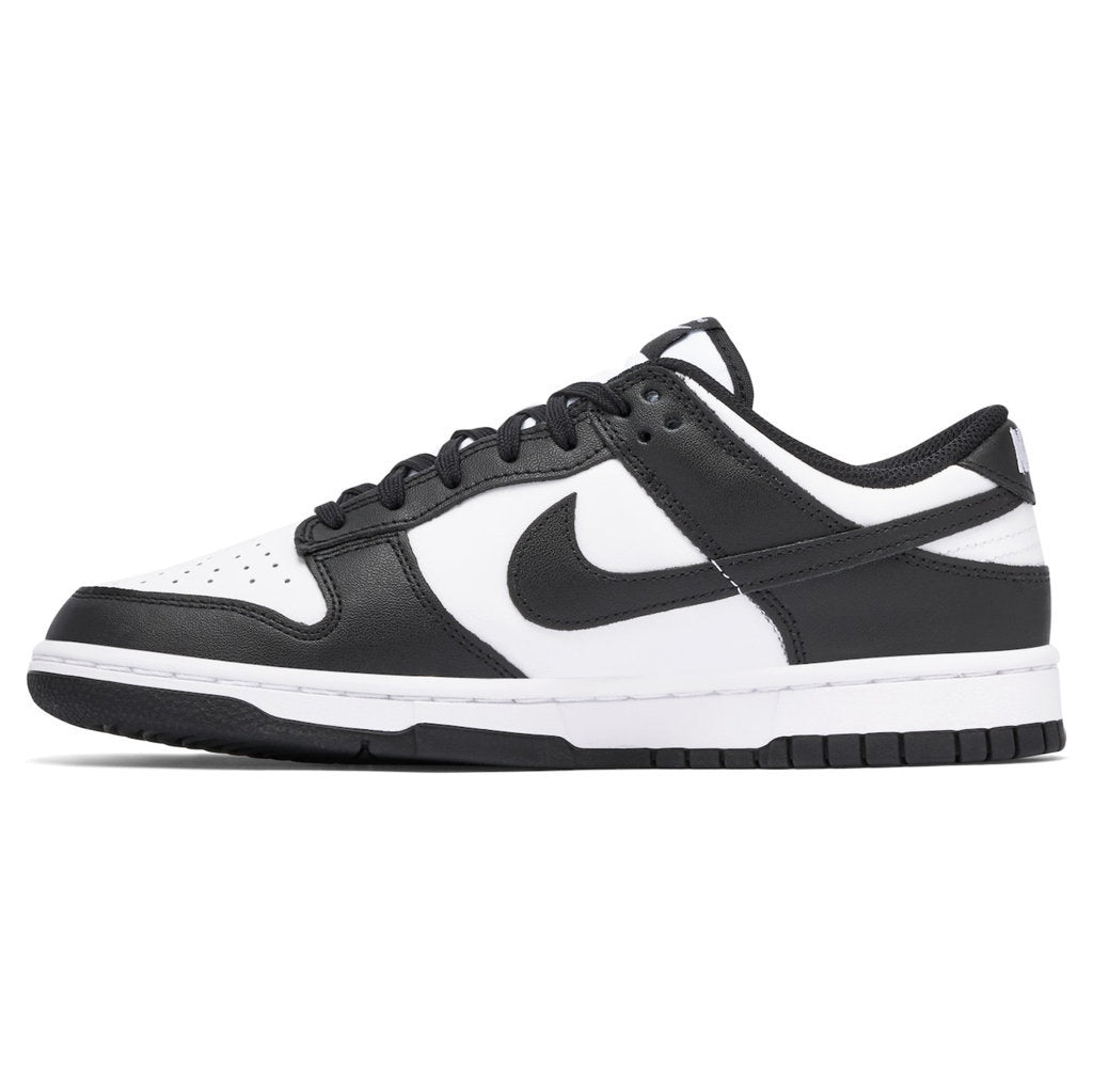 Nike Dunk Leather Women's Low-Top Trainers#color_white black white