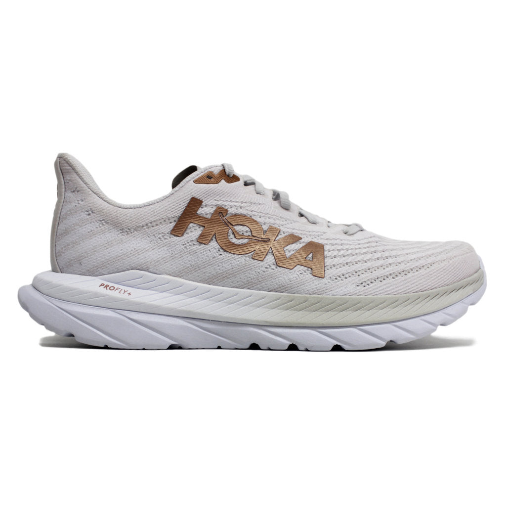 Hoka Mens Trainers Mach 5 Casual Lace-Up Low-Top Textile - UK 10.5