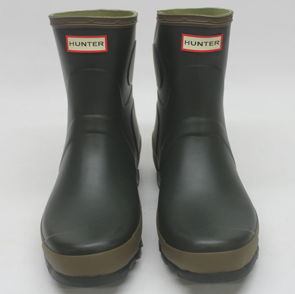 Hunter Mens Boots Field Gardener Short Casual Wellies Outdoor Rubber - UK 10